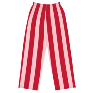 All-over print unisex wide-leg pants
