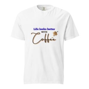 Unisex garment-dyed heavyweight t-shirt