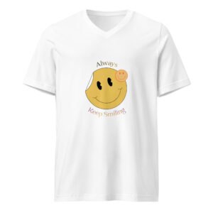 Unisex Short Sleeve V-Neck T-Shirt