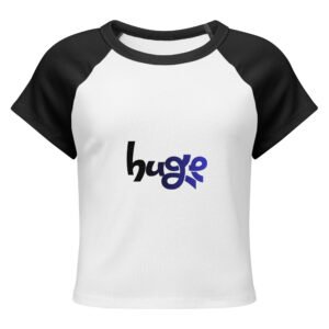 Women’s micro rib raglan baby tee